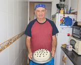 Foto del paso 6 de la receta: Queque de arándanos con glaseado de queso crema