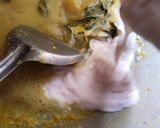 Gambar langkah 6 resipi Bayam Brazil Masak Lemak Cili Padi Bersama Ikan Keli Salai.