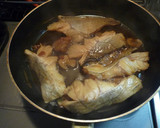 A picture of step 5 of Ume Flavored Cod Stewed in Soy Sauce.