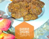 Foto langkah ke 4 dari resep *Bakwan Daging Sapi*.