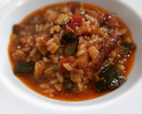 Foto del paso 8 de la receta: Arroz meloso con verduras a la sobrasada