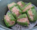 Foto langkah ke 3 dari resep Pare isi pepes kelapa (tidak pahit).