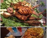 A picture of step 11 of Sizzling Bar b que platter, Bandoo Khan parathe, sauce & salad.