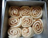 A picture of step 3 of Cinnamon Rolls.