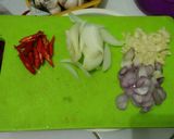 Foto langkah ke 2 dari resep Tumis Jamur tiram kangkung.