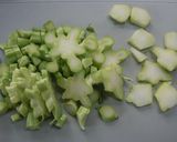 A picture of step 4 of Broccoli Stem Potage.