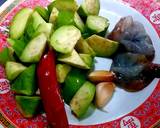 มะเขือยาวผัดใส่กุ้ง วิธีทำสูตร 1 รูป