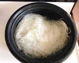 Hình bước làm 2 của món Phở trộn bò băm