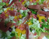 Foto del paso 2 de la receta: Ensalada de Granada y jamón