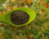 A picture of step 8 of Healthy Vegetable Soup for Weight Loss.