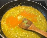 Foto del paso 6 de la receta: Risotto con gambas rojas y guisantes