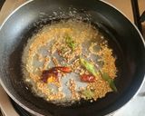 A picture of step 3 of Tomato Pachadi.