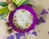 A picture of step 7 of Chikoo-Kheer.