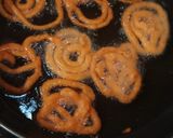 A picture of step 3 of Instant Jalebis.