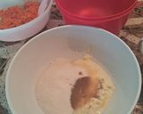 Foto del paso 1 de la receta: Bizcochuelo triple sabores vegano
