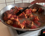 Foto del paso 5 de la receta: Fideuá de pollo en soja picante