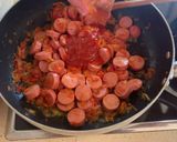 Foto del paso 4 de la receta: Col con salchichas