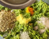 A picture of step 4 of Fresh Green Chana Tuver Vada.