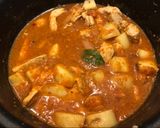 A picture of step 7 of Chicken Curry.