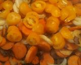 A picture of step 4 of Cream Cheese and Carrot Soup.