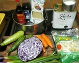 Foto del paso 1 de la receta: Chop suey de vegetales y fideos de arroz