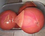 Foto del paso 1 de la receta: Mermelada de tomate 🍅