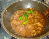 A picture of step 3 of Mutton karahi.