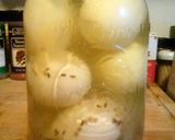 A picture of step 10 of Amish Yellow Pickled Eggs.