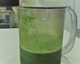 Foto del paso 1 de la receta: Zumo verde con hielo picado