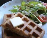 A picture of step 2 of Whole Wheat Breakfast Waffles.