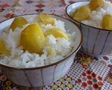 A picture of step 5 of Simple and Tasty Chestnut Rice.