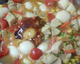 A picture of step 8 of My Sweet Chili & Lime Chicken Tortillas Bake 😋😚.
