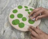 गुलाब और मोमबत्ती मठरी (gulab aur mombatti mathri recipe in Hindi) रेसिपी चरण 2 फोटो