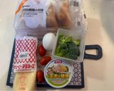 小學生早餐～可頌聖誕樹的食譜步驟1照片