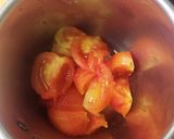 A picture of step 5 of Red sauce spaghetti.