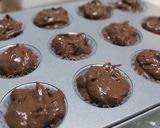 A picture of step 7 of Egg-Free Moist Chocolate Muffins.