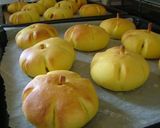 A picture of step 9 of Halloween Kabocha Squash Bread☆.
