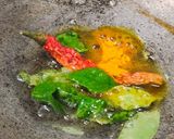 A picture of step 2 of Gujarati Dal.