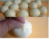A picture of step 6 of Yogurt Leavened Snowy White Petit Cream-Filled Rolls.