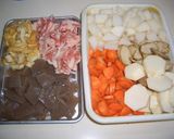 A picture of step 1 of My Mother's Recipe for Kenchin-jiru.