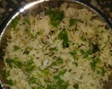A picture of step 4 of Jeera rice.