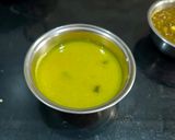 A picture of step 2 of Sindhi Dal Moong.