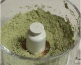 A picture of step 2 of Matcha Biscotti using Homemade Sourdough Starter.