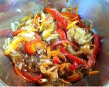 A picture of step 3 of Quick Mackerel Nanban without Deep-Frying.