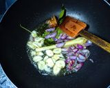 Foto langkah ke 5 dari resep Lodeh Tahu Tempe Pedas(Jangan Lombok).
