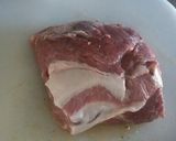 Pas rețetă Ceafă de porc umplută cu ciuperci champignon 2 fotografie