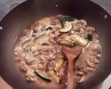 A picture of step 4 of Mushroom and zucchini risotto.