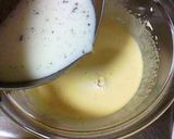 A picture of step 4 of Milk Bavarois.
