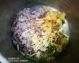 A picture of step 4 of Tuna fish baryani.