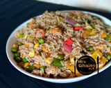 A picture of step 17 of Coconut fried rice(fully flavoured).